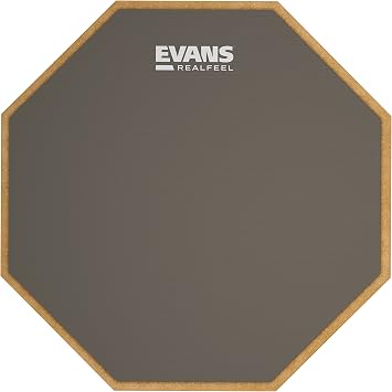 Evans RF12G RealFeel exercise pad 30.48 cm (12 inch) single sided