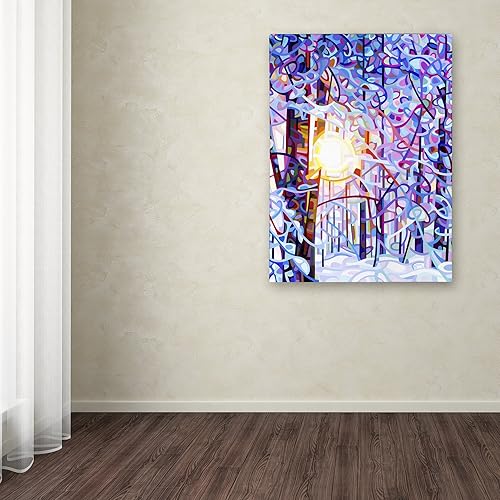 Miniatura 3 de Mandy Budan Early Riser - Lienzo decorativo para pared, 14 x 19 pulgadas