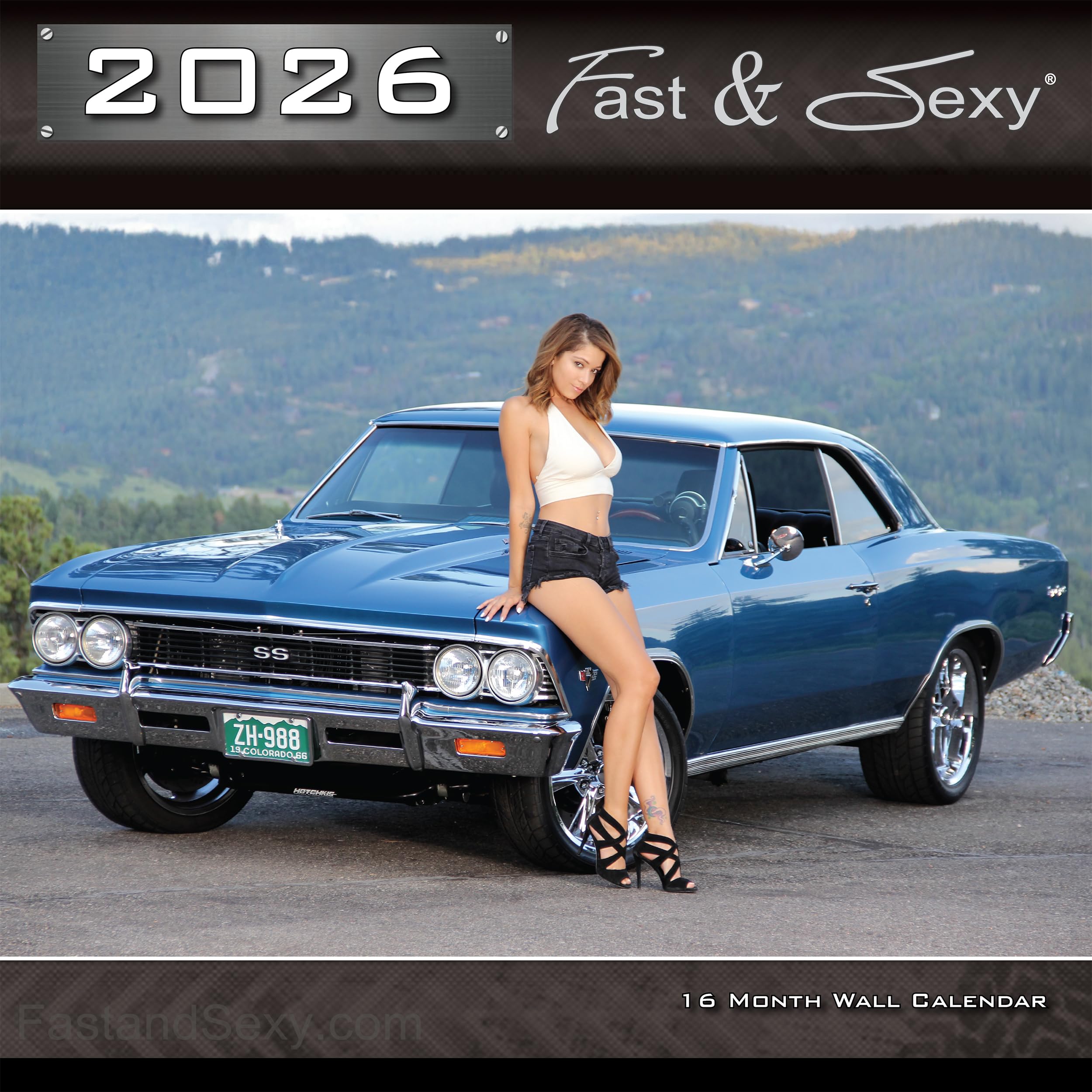 Amazon.co.jp: Fast & Sexy 2026年壁掛けカレンダー – 速い車