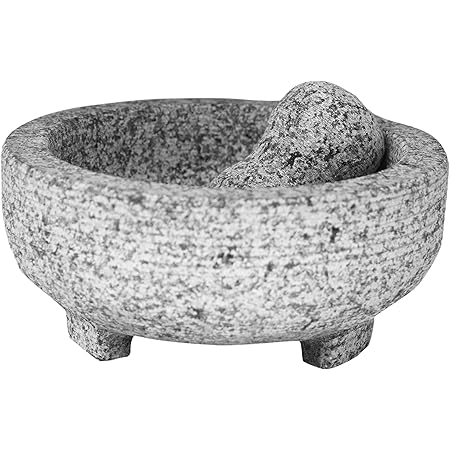 Vasconia 4-Cup Granite Molcajete Mortar and Pestle