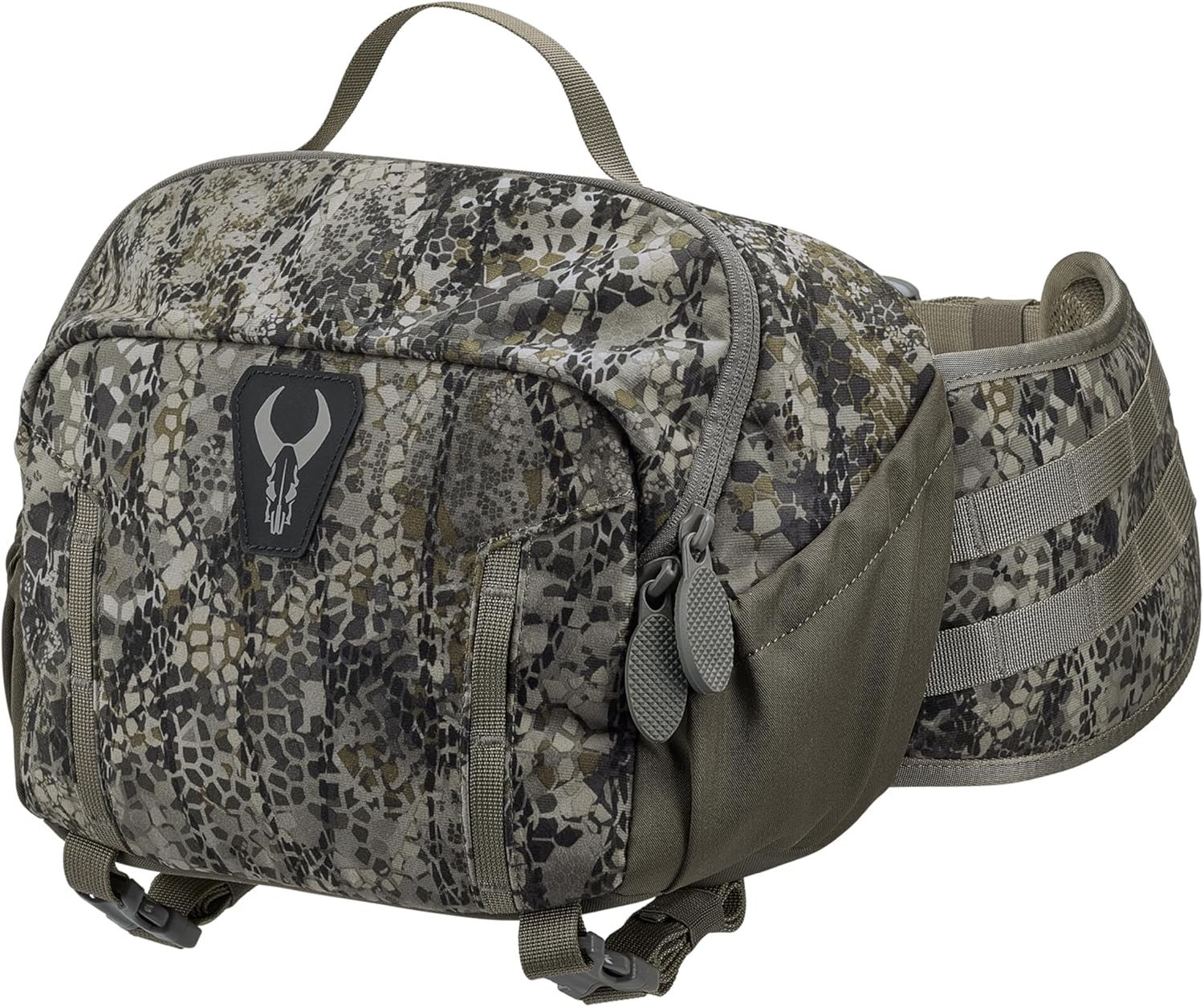 Badlands ATX Fanny Pack - Tactical Hip Pack for Out and Back Hunting, With Built in MOLLE Webbing, Olive