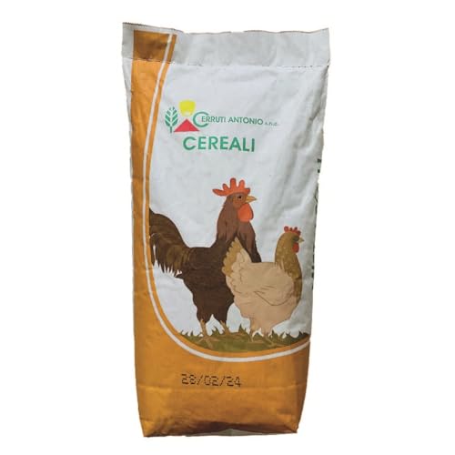 Pienso Mixto para Pollos, pienso a Base de Cereales para gallinas, Pollos, Pavos, Gansos y Aves de Corral. 10 Kilos