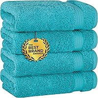Vista 59 de Cotton Paradise Tapetes de baño antideslizantes 100% algodón para baño, 17 x 24 pulgadas, suaves, absorbentes, de secado rápido, lavables a máquina