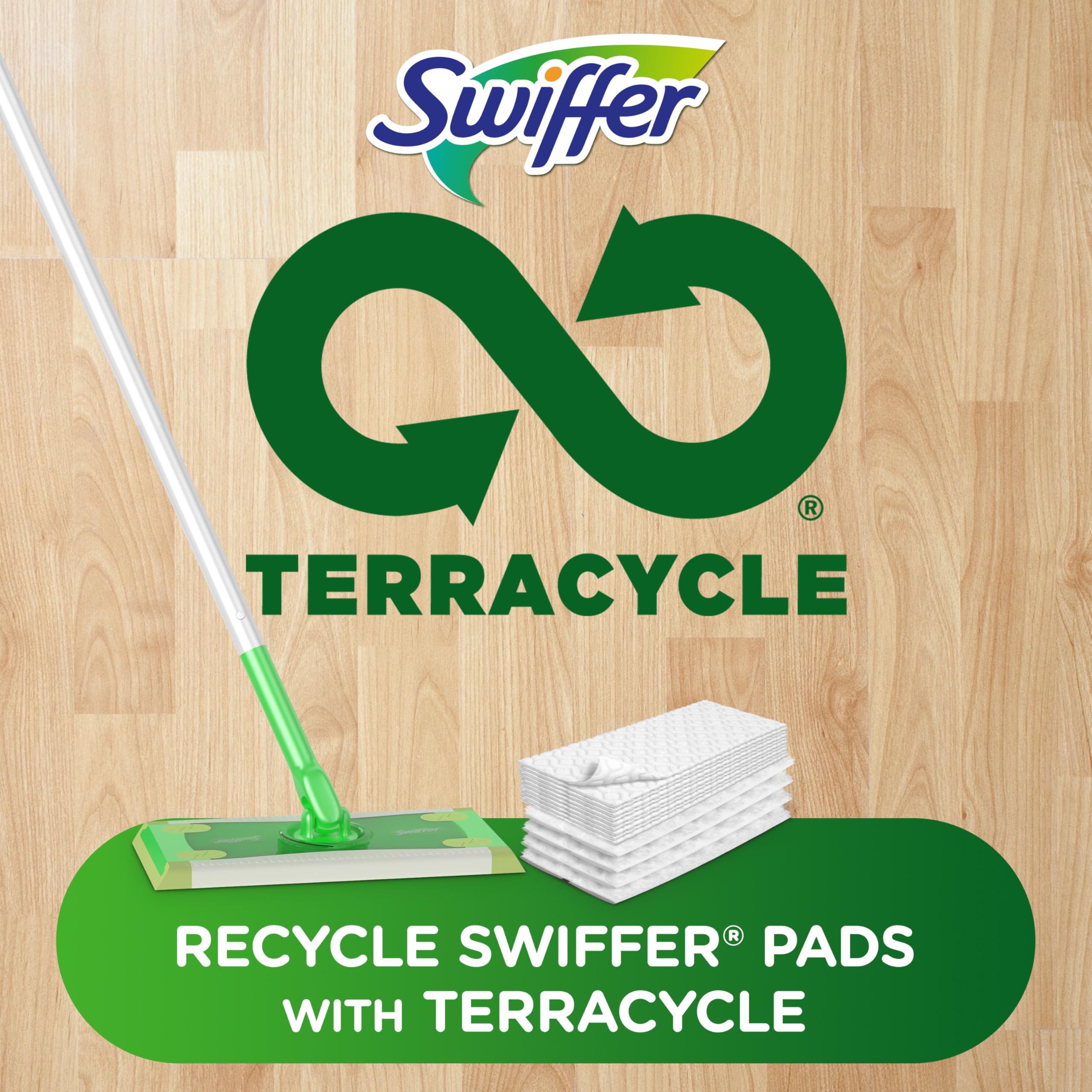 Swiffer Limpiador para Mascotas + fregona, Escoba y trapeador, Limpiador de Suelos Secos y húmedos para Suciedad, Polvo, Cabello, Herramienta de Limpieza Multiusos para el hogar, baño, Cocina, el