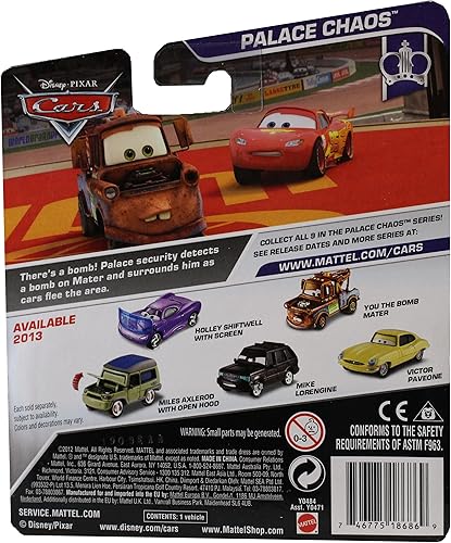 Miniatura 2 de Dubblebla Disney Pixar Cars Palace Caos Die-Cast Victor Paveone #69 Escala 155