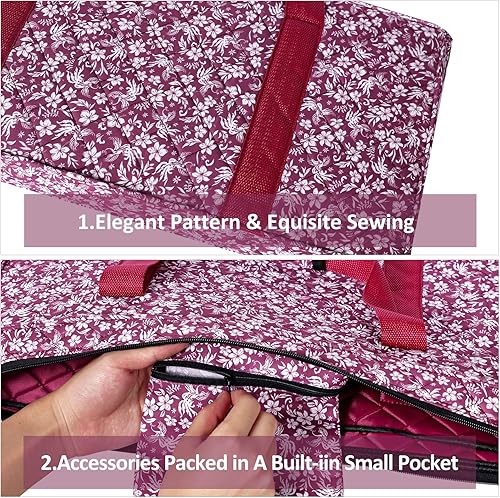 Miniatura 6 de American Mahjong - Juego de azulejos Mahjongg de 166 azulejos acrílicos con bolsa de transporte impresa roja, tapete Mahjong, tapete de juego con