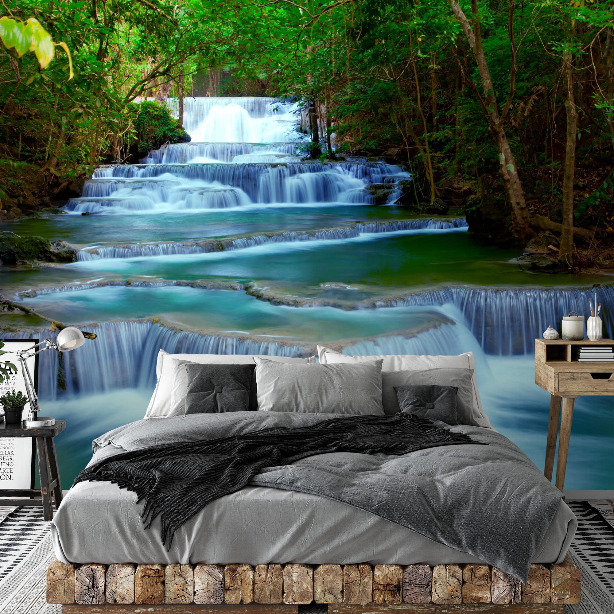 Runa Art Sfondo Fotografico Campagna 352 x 250 cm Lana Sfondo Salotto Camera da letto Ufficio Corridoio Decorazione Murali Decorazione da muro moderna - 100% FATTI IN GERMANIA - 9036011b