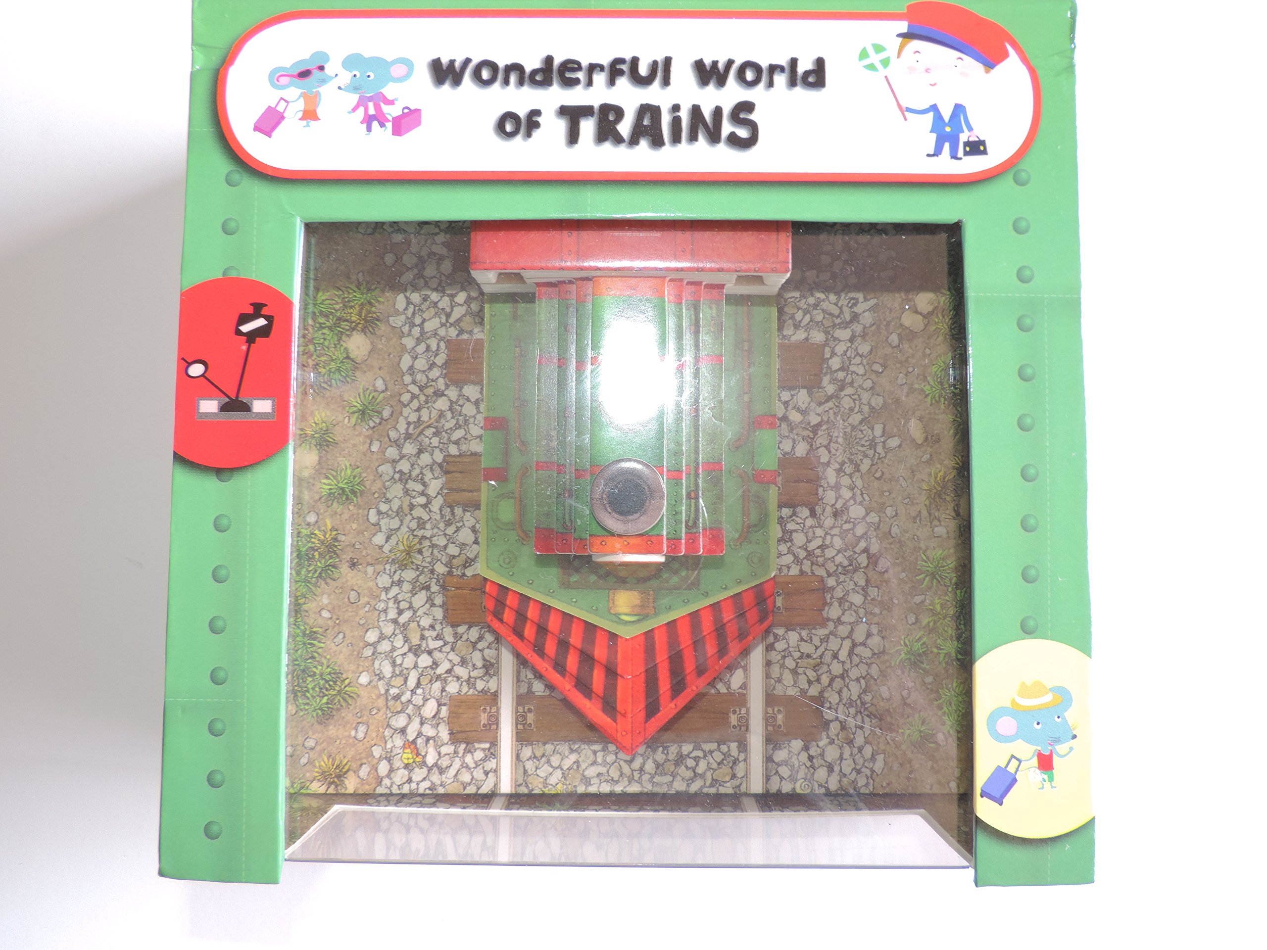 Wonderful World of Trains - Interactive Children's Book