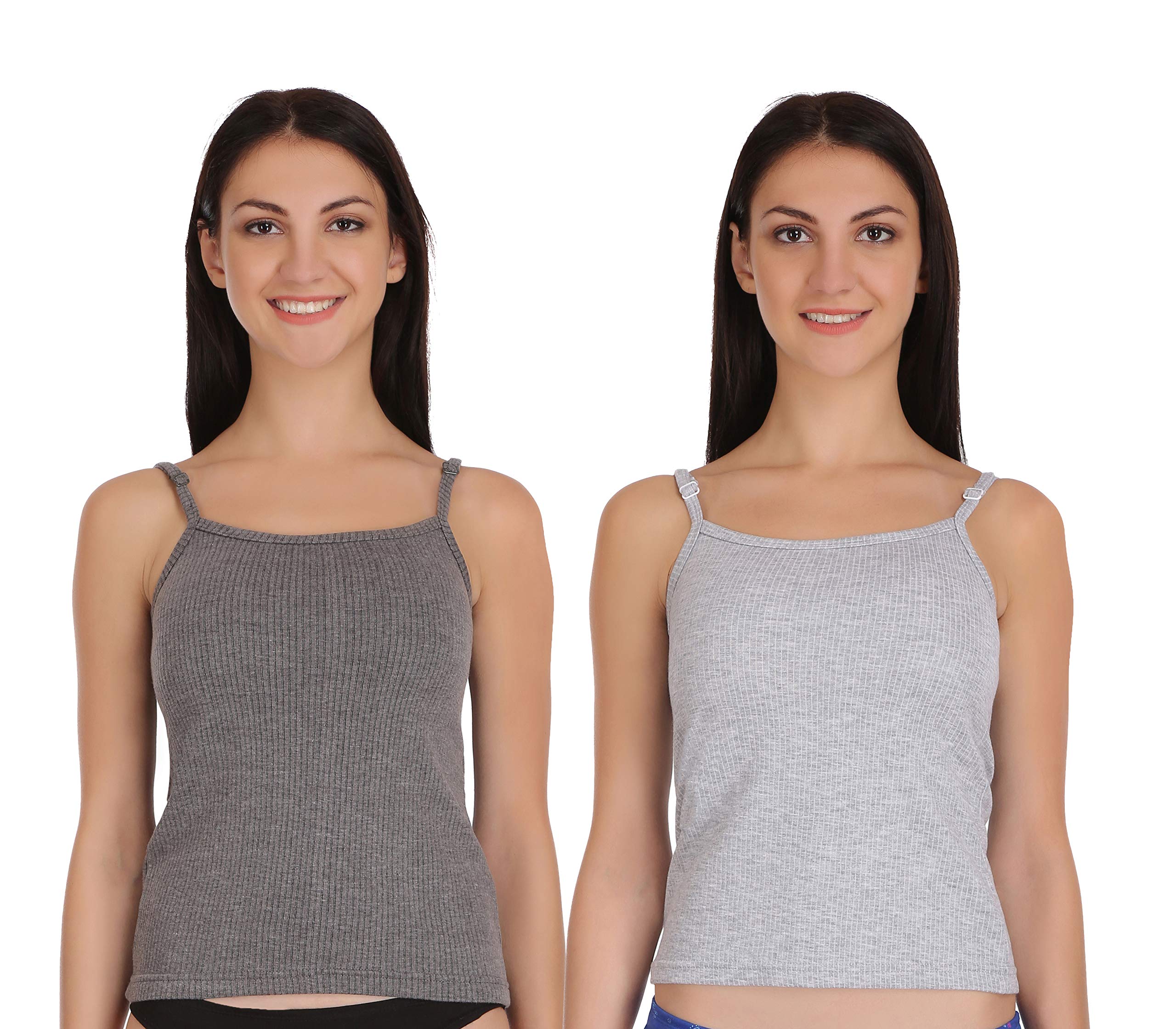Women Cotton Blend Thermal Camisole (Pack of 2)