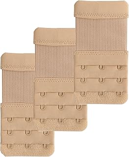 Popshy Women Bra Hook Extender - 3 Hook 3 Eye With Extra Elastic Save Your Bra Increase Band Length-Bra Extensions-Bra Ext Price In India