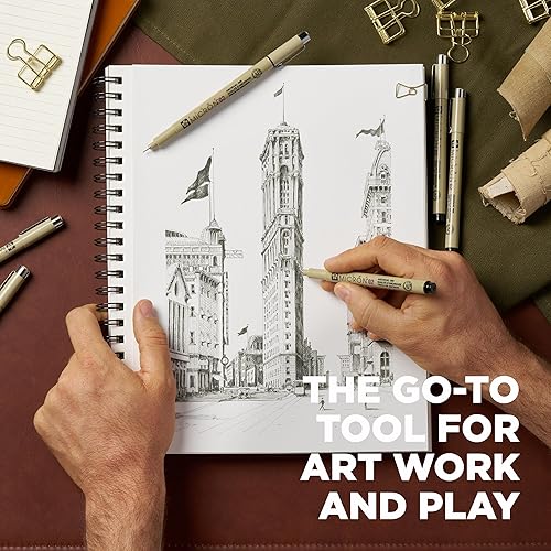 Miniatura 3 de Sakura Pigma juego de pluma de tinta Micron en blíster