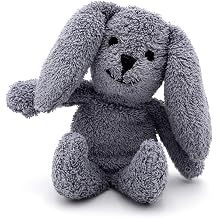 Thermal-Aid Zoo Mini &mdash; (Baxter the Bunny) &mdash; Mold-Resistant, Washable Hot &amp; Cold Pack for Kids &mdash; Heating and Cooling Pad with Natural Corn Filling &mdash; Reusable Plush Toy
