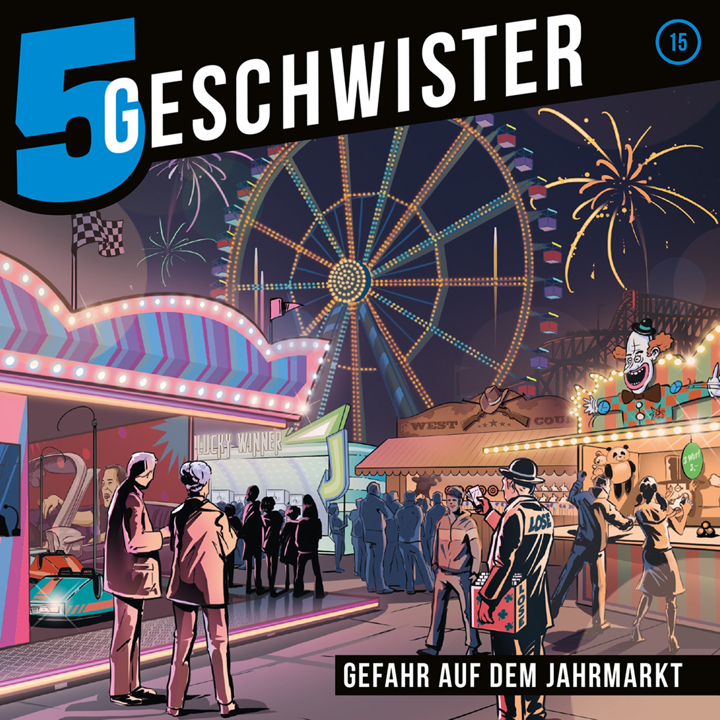 Cover art for Gefahr auf dem Jahrmarkt