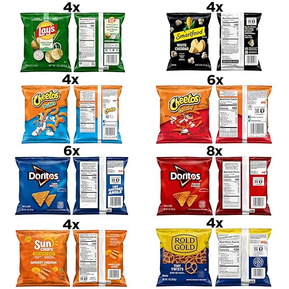 Frito-Lay Fun Times Mix Variety Pack, 40 Count