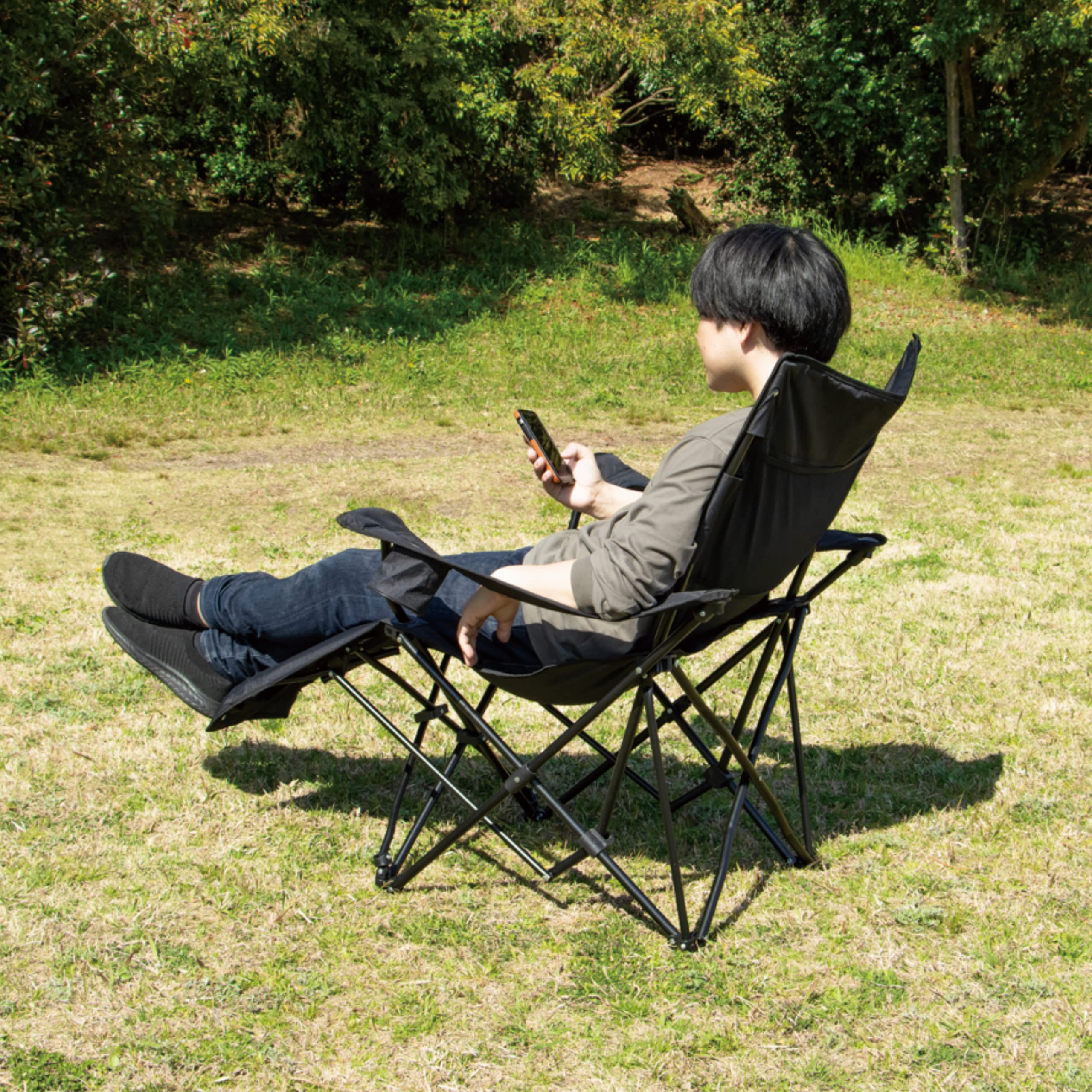 リクライニング機能付き折りたたみチェア Amazon.co.jp: 武田コーポレーション【アウトドアチェア