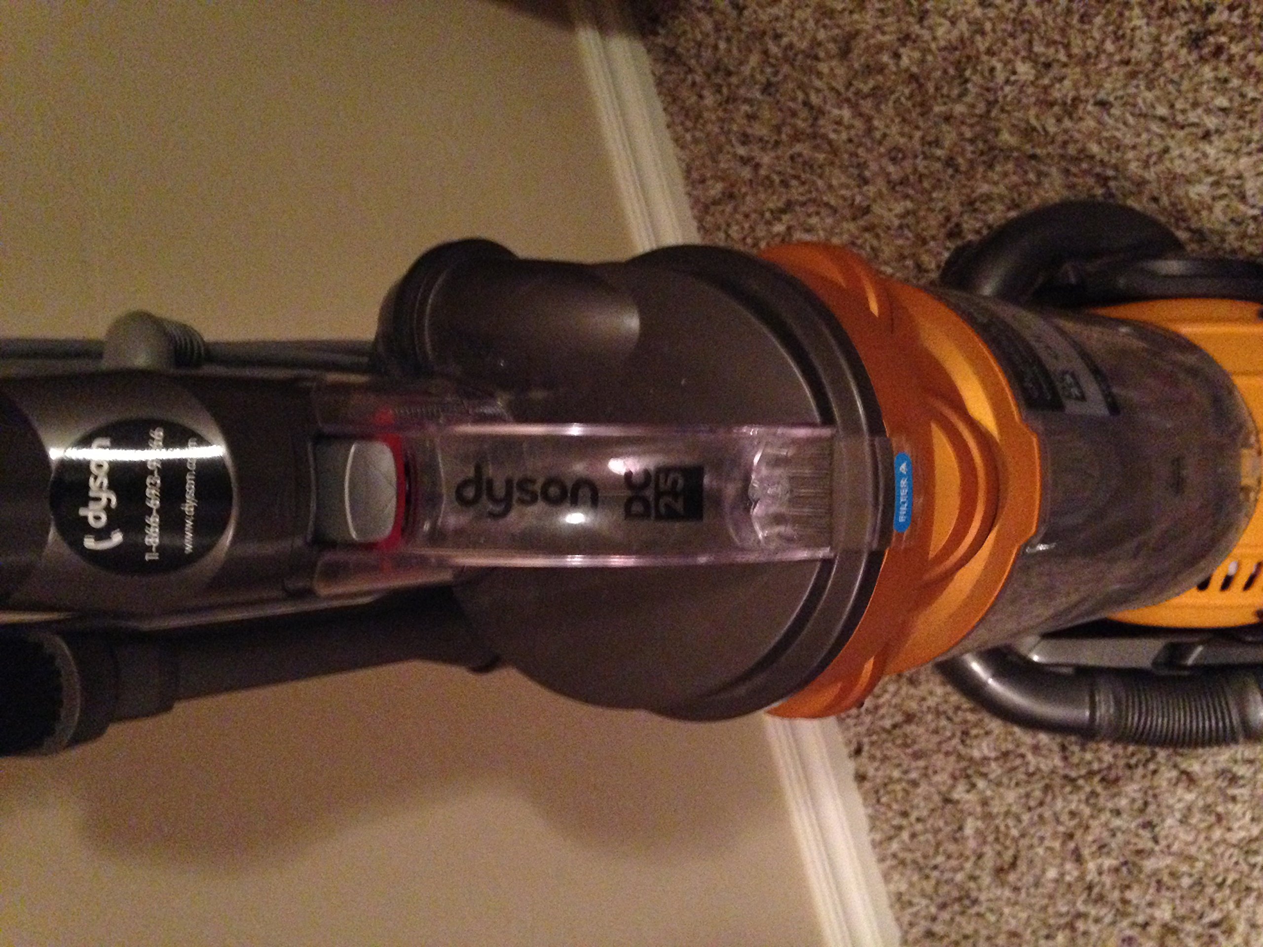 Amazon Com Dyson Dc25 Ball All Floors Upright Vacuum Cleaner Household Upright Vacuums