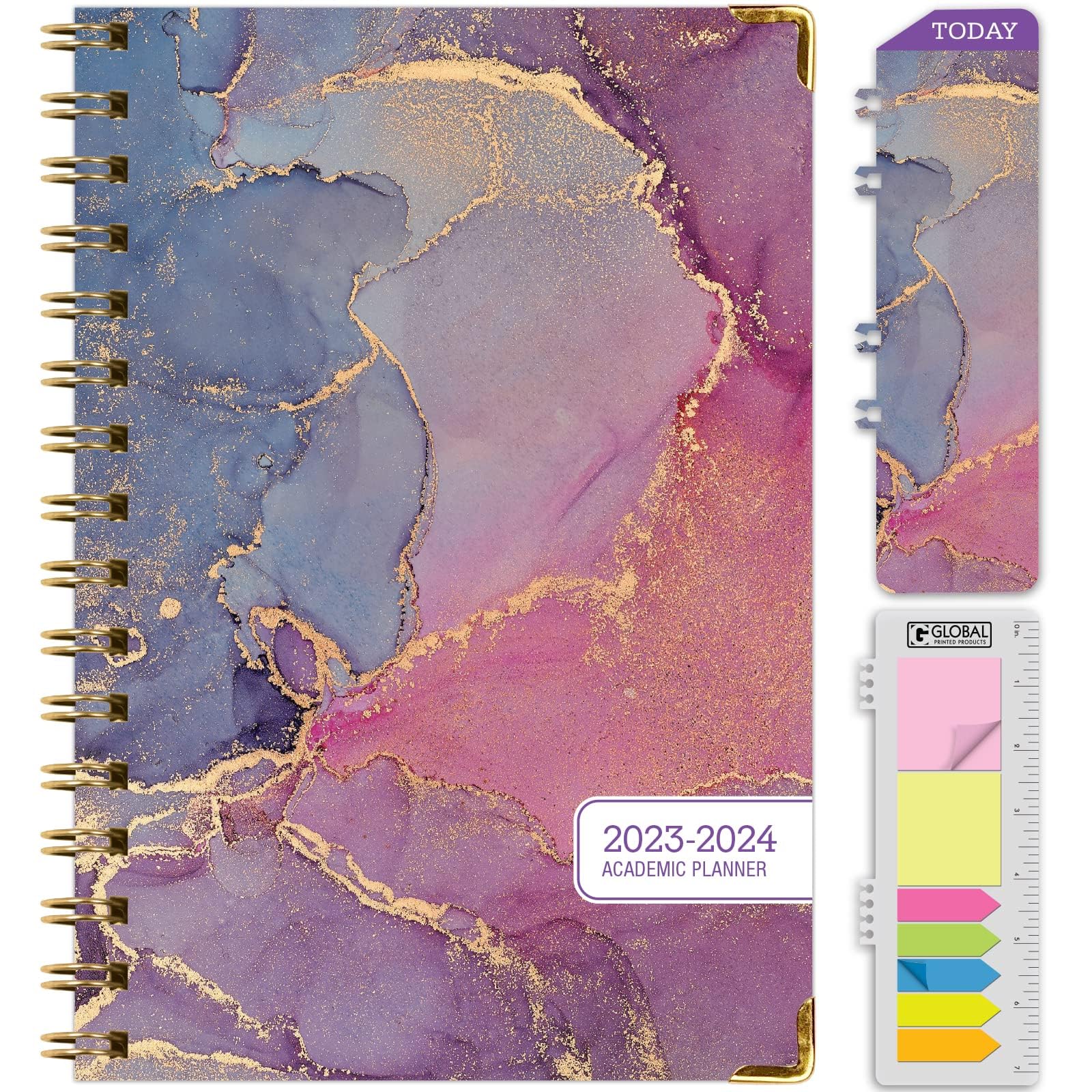 July 2023 June 2024 AT-A-GLANCE 2024 Weekly Academic Planner - July 2023 To June 2024, Large 11x9 Inch Wirebound AT-A-GLANCE Organizer