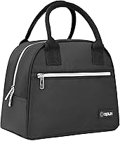 Vista 1 de OPUX Lonchera Premium para Mujeres, Bolsa de Almuerzo Aislada para Niñas, Niños, Adolescentes y Adultos, Linda Lonchera Suave y Refrigerada