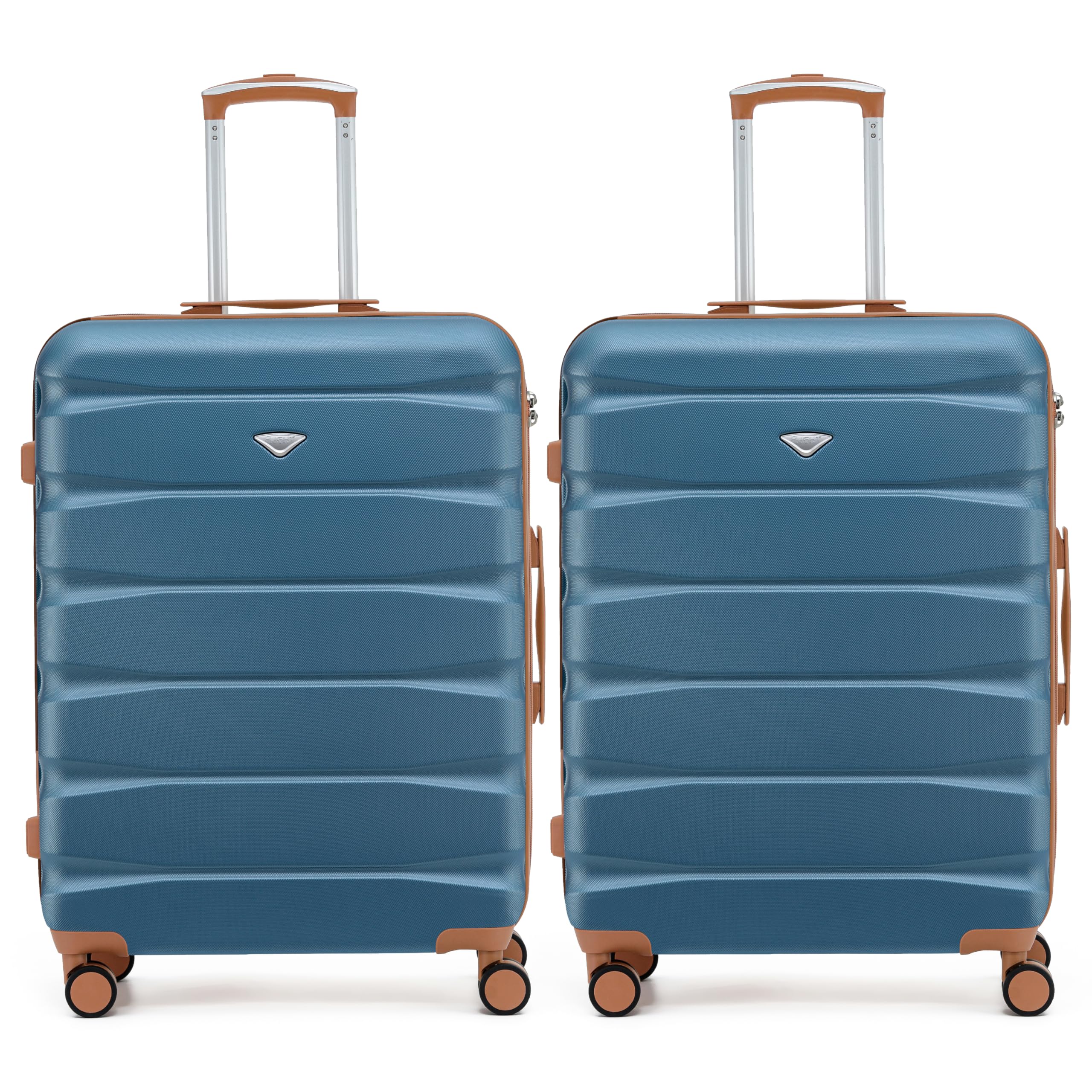 Flight Knight Underseat Cabin Suitcase 45x36x20cm | Free Hand Luggage for EasyJet & Wizz Air | Lightweight ABS Hard Shell with 8 Silent-Glide Spinner Wheels | Max Space Travel Bag — view 122