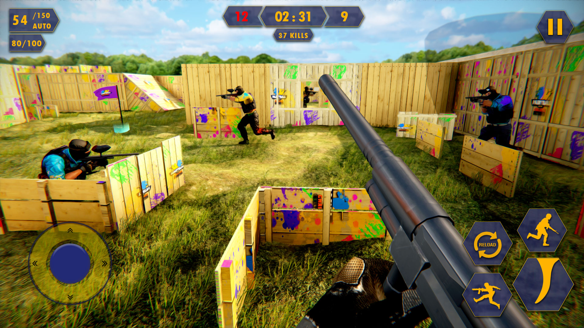 Paintball Arena Challenge 2 Multiplayer