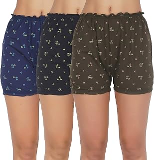 BLAZON Women's Cotton Hosiery Bloomer Pack of 3 Price In India