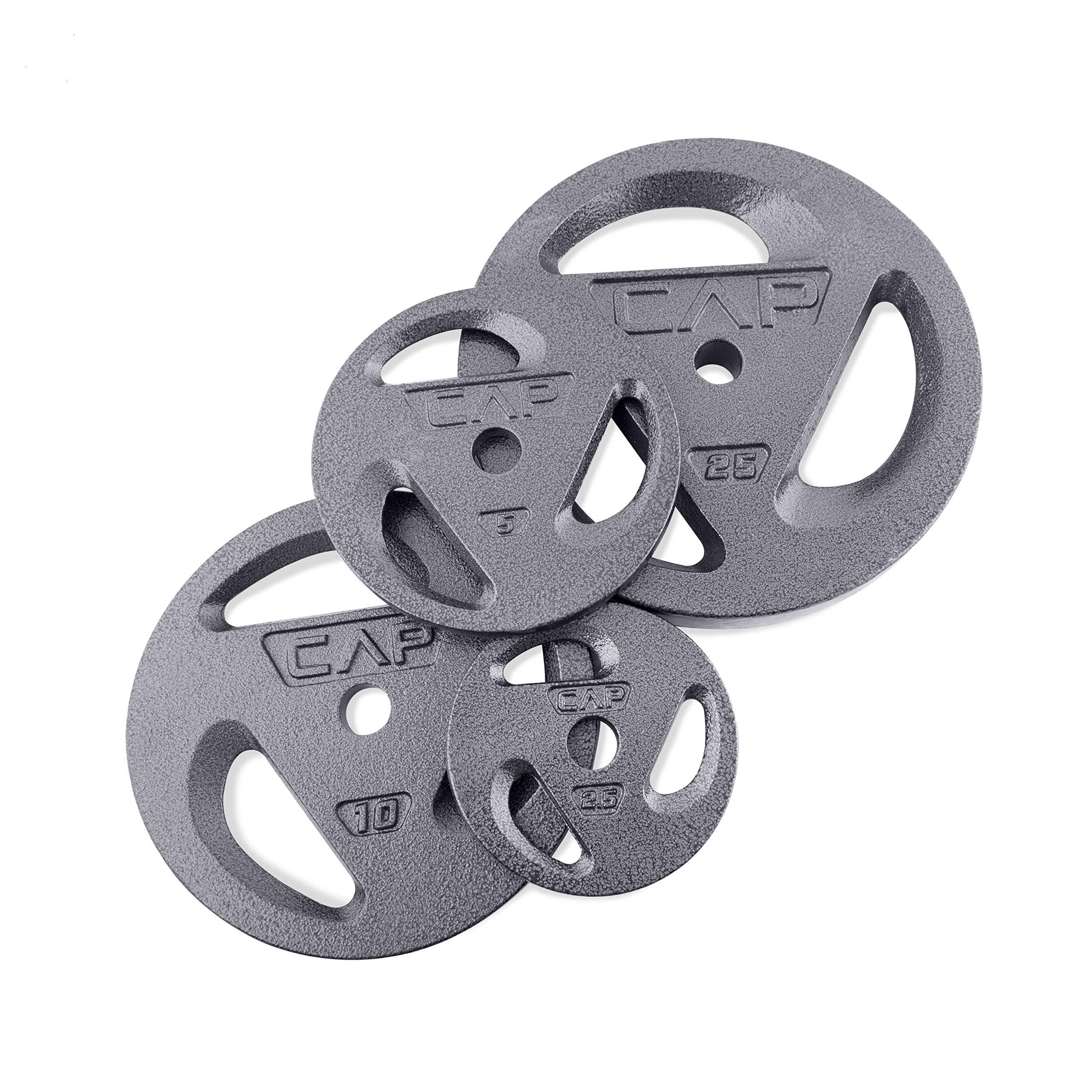 Cap Barbell Standard 1-Inch Grip Plate, Single