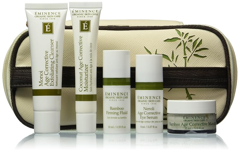 Eminence Conjunto inicial de cuidados faciais Age Corrective, 5 itens