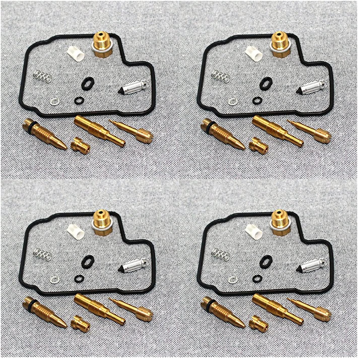 Carburetor Kit Carb Repair for Cbr600f Cb400f Cb-1 Nc27 1989-1991 Cbr600 Cb400 Fuel System Jet Pilot Master Jet, Motorcycle Carburetor Rebuild Kit Carberature