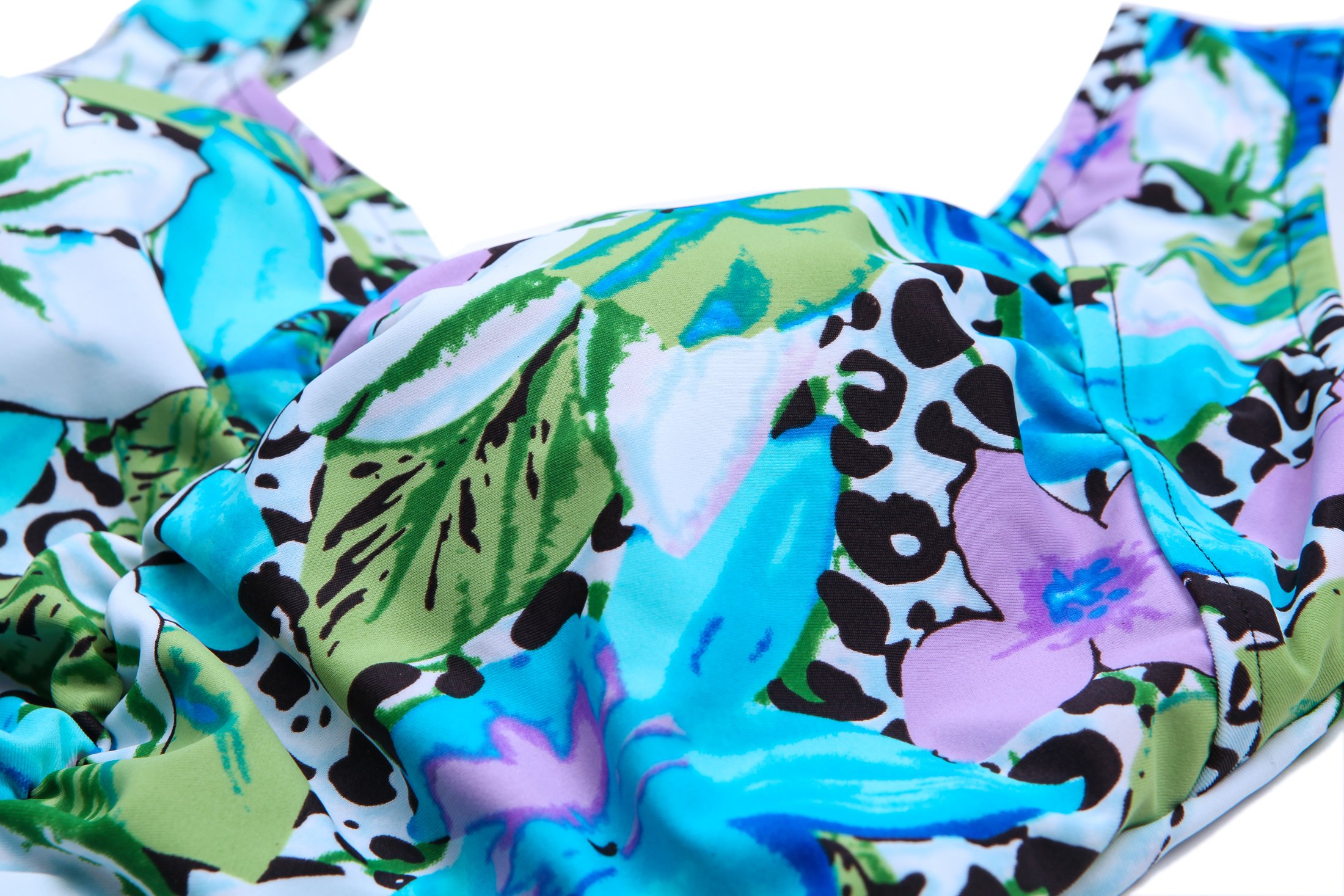 BIMEI Maillot de Bain Mastectomie avec Poches en Silicone pour Faux Sein, Cancer du Sein, Maillot de Bain pour femme886