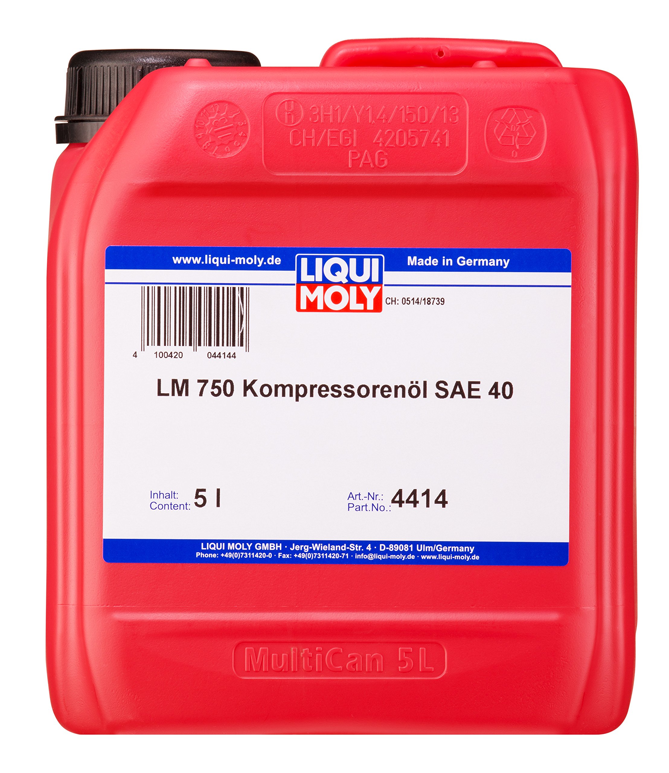 Liqui Moly Kompresör Yağı SAE 40 5 l Otomotiv Bakım Ürünü