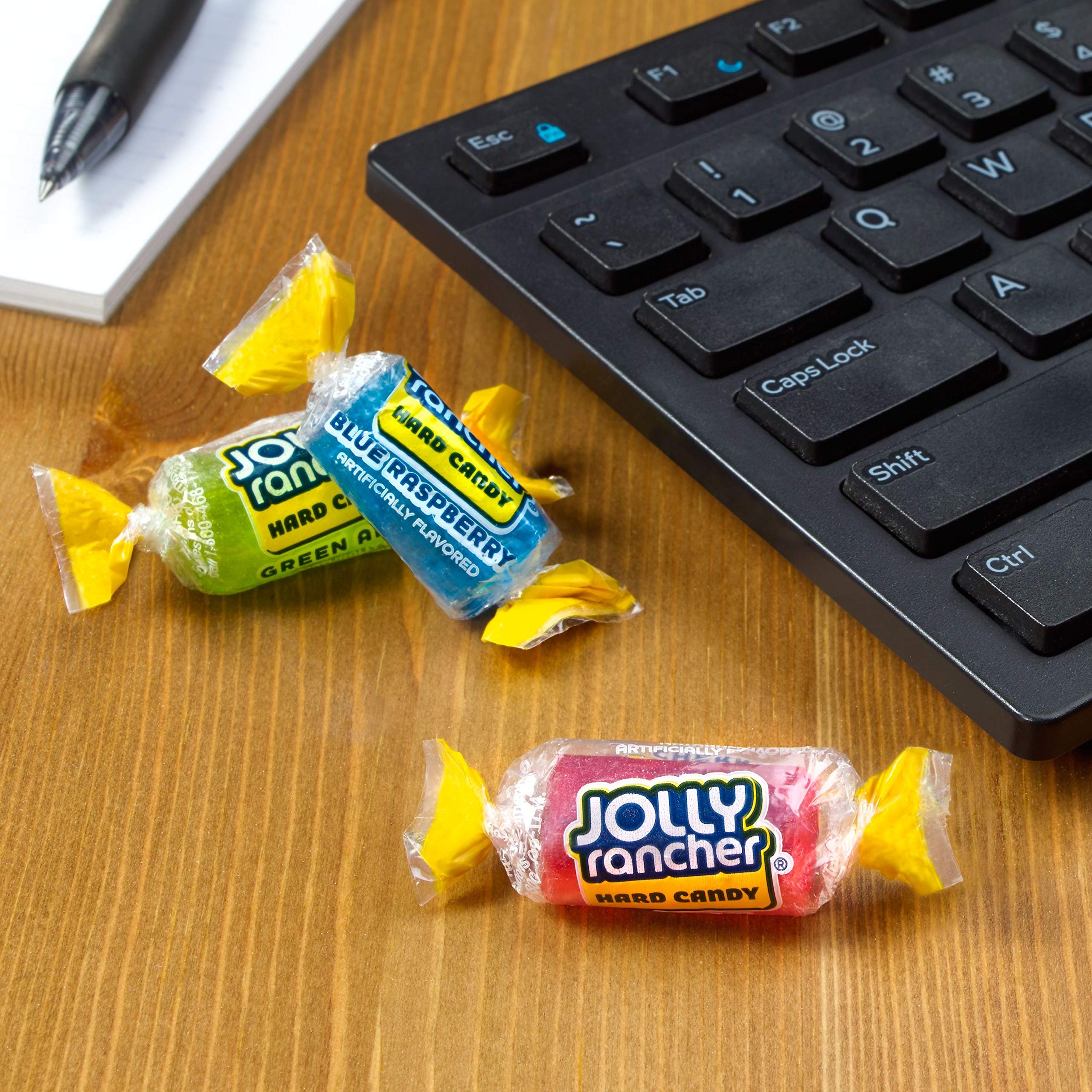 JOLLY RANCHER Assorted Fruit Flavored Hard Candy, Individually Wrapped