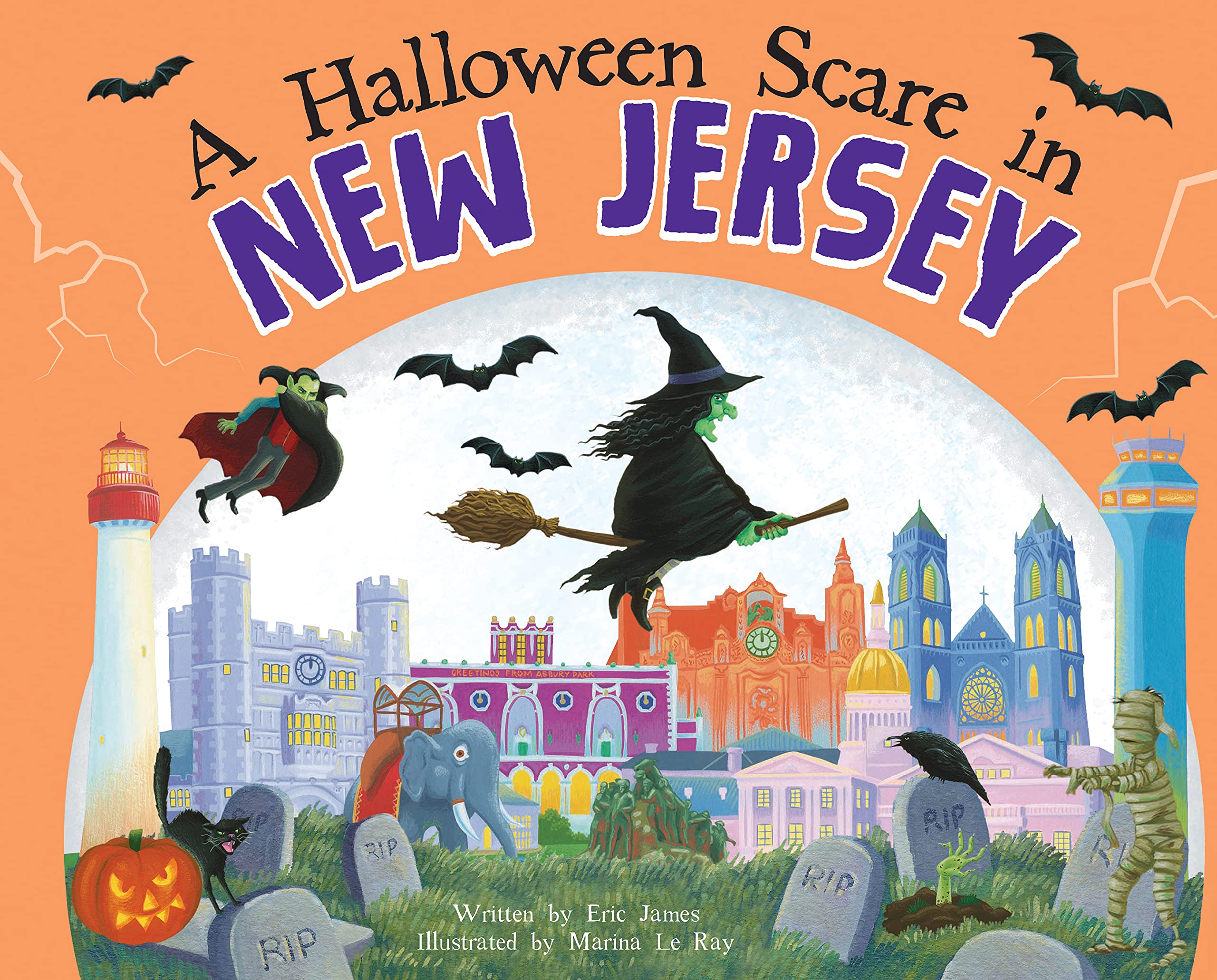 Eric JamesA Halloween Scare in New Jersey: A Trick-or-Treat Gift for Kids