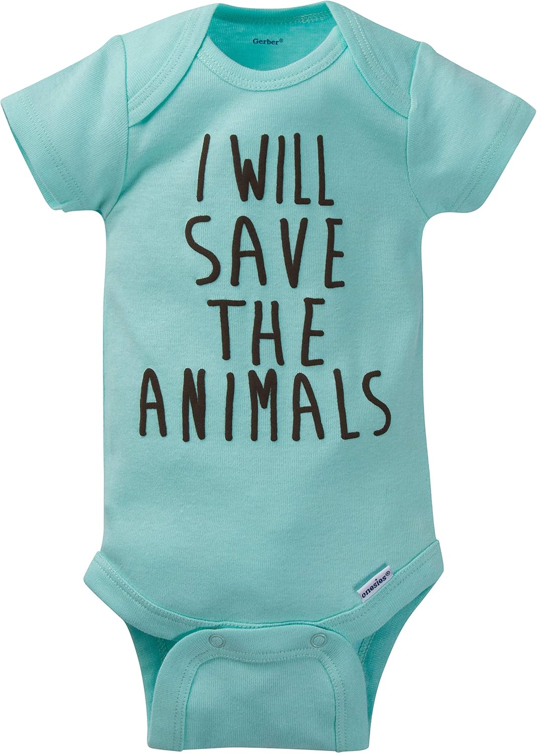 Gerber Baby Neutral 8-pack Short Sleeve Onesies and 4-Pack Sleep 'N Play Clothing Bundle, Elephants, Newborn