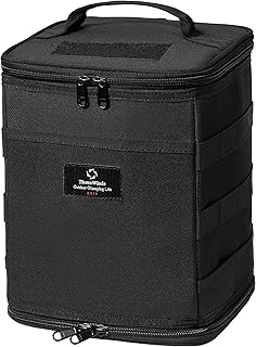 Thous Winds Tactical Camping Storage Bag 9.6L, Black