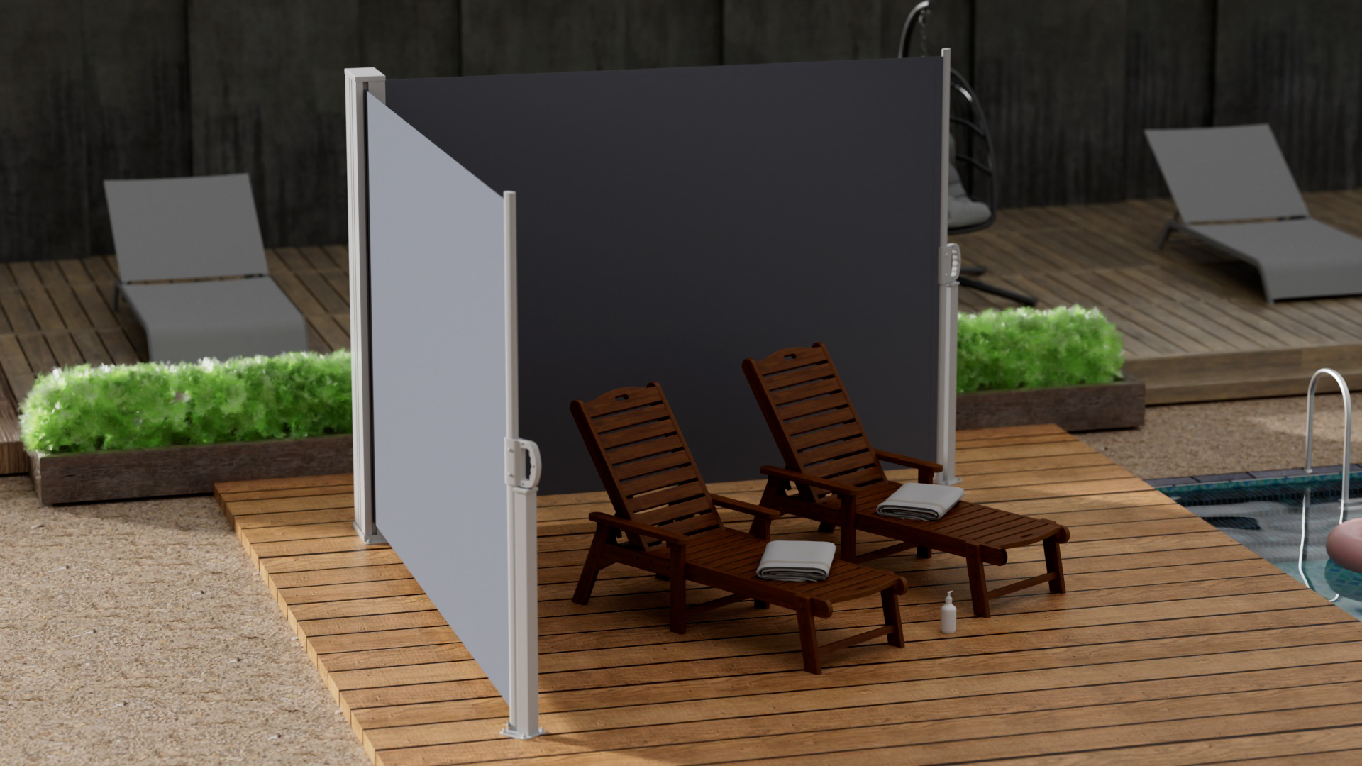 Amazon.com : YITAHOME 236''X 78'' Double Side Awning