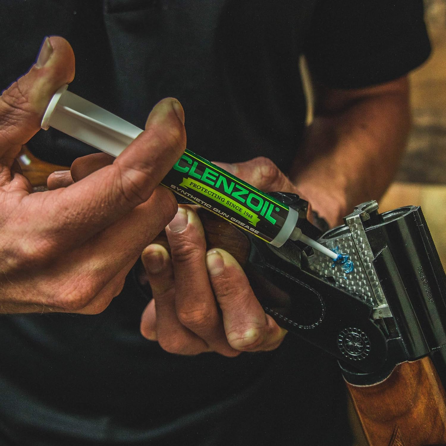 Clenzoil Synthetic Gun Grease Precision Lubricant & Rust Protection
