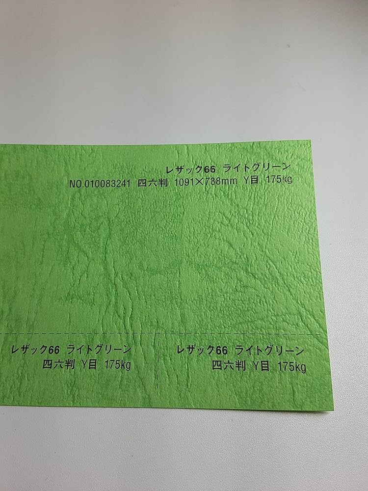 Amazon.co.jp: レザック66 紙 175kg A4サイズ 33枚入り 選べる50色 厚