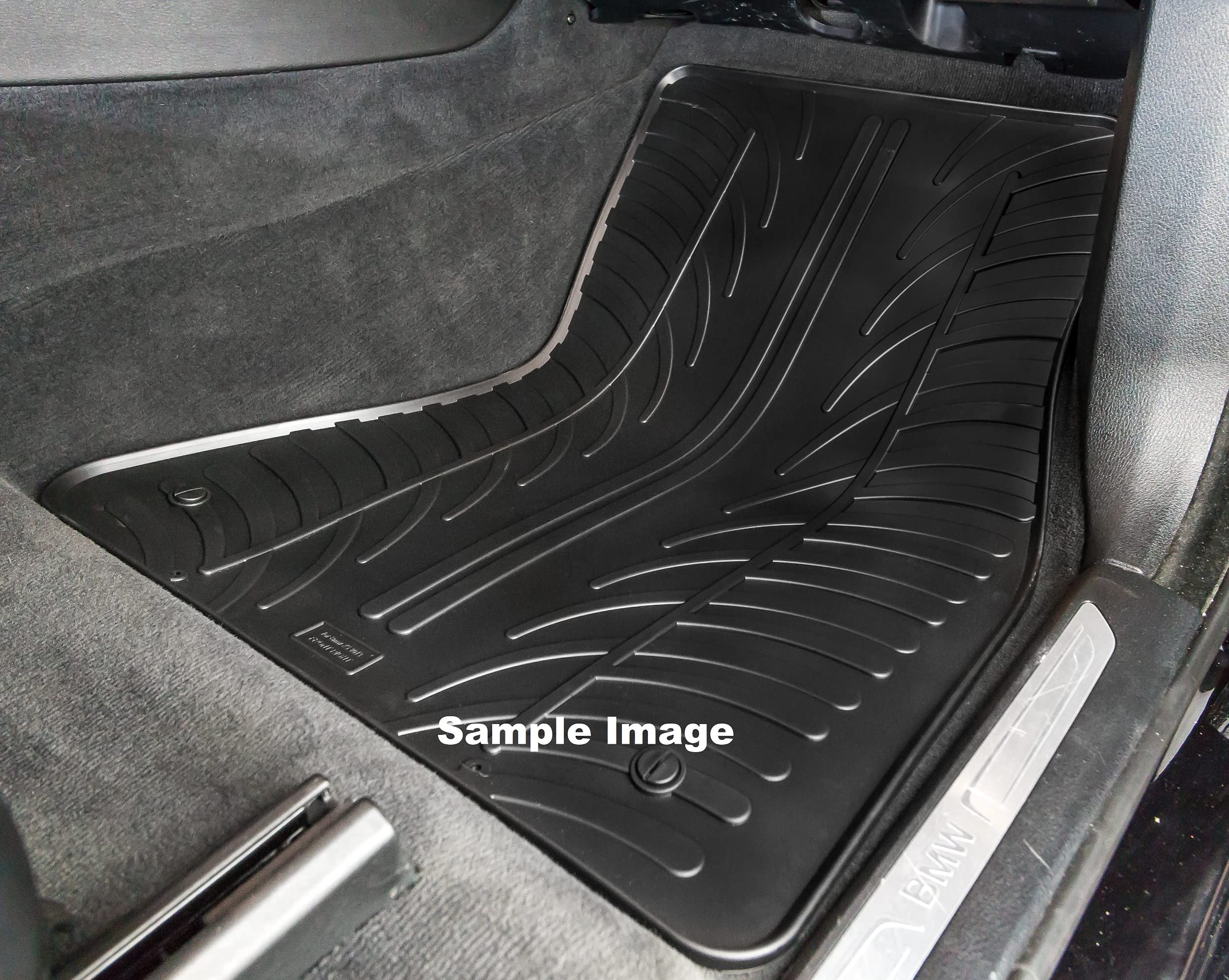 Gledring GL 0576 Zestaw gumowych dywaników samochodowych kompatybilny z Fiatem 500X 2015 - i Jeep Renegade po 02/2015 - profil (T 4-częściowy + klipsy montażowe)