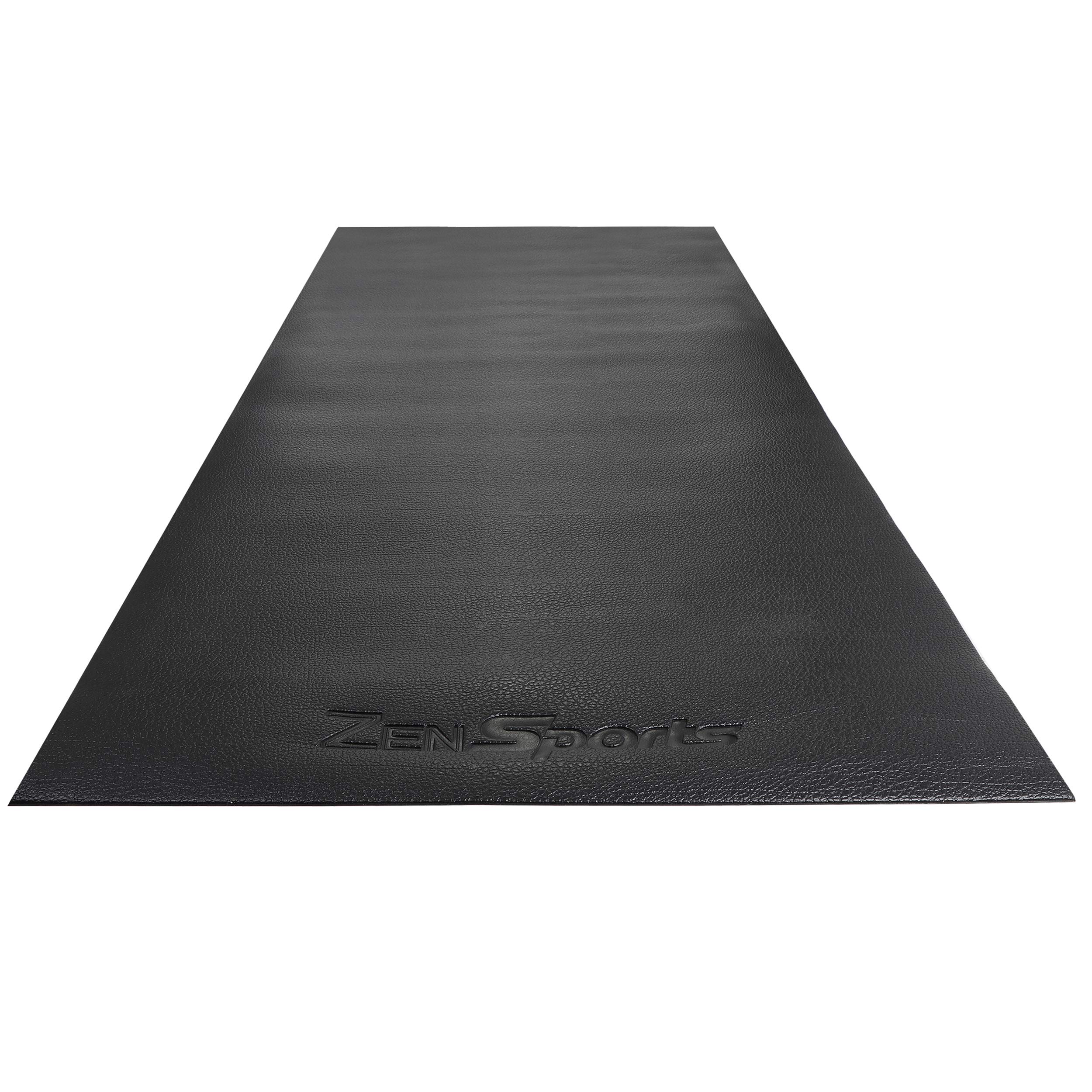 ZENY Exercise Equipment Mat Treadmill Mat 8x3 FT Floor Mat High Density Fitness Gym Mat for Exercise