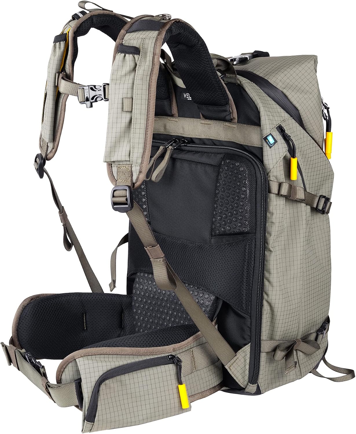 VANGUARD VEO Active Hiking Camera Backpack, Green, Large