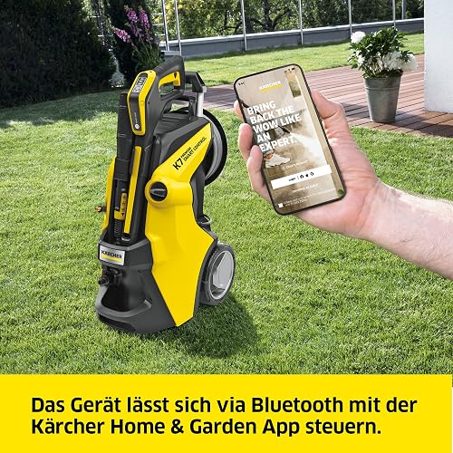 Kärcher K 7 Premium Smart Control Flex Home Pressure Washer (180 Bar, 600 l/h, 60 m²/h, 17.7 kg), Gun, High Pressure Hose, Vario Power Lance, Rotabuse - 3