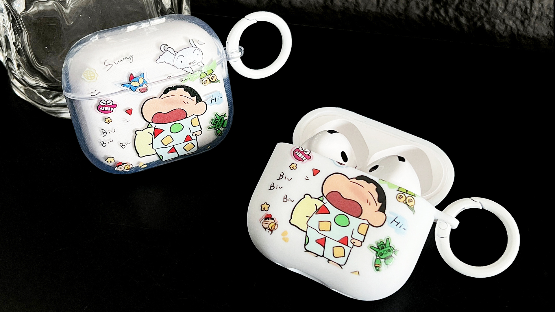 Amazon | しんちゃん AirPods Pro 用 ケース クレヨンしんちゃん