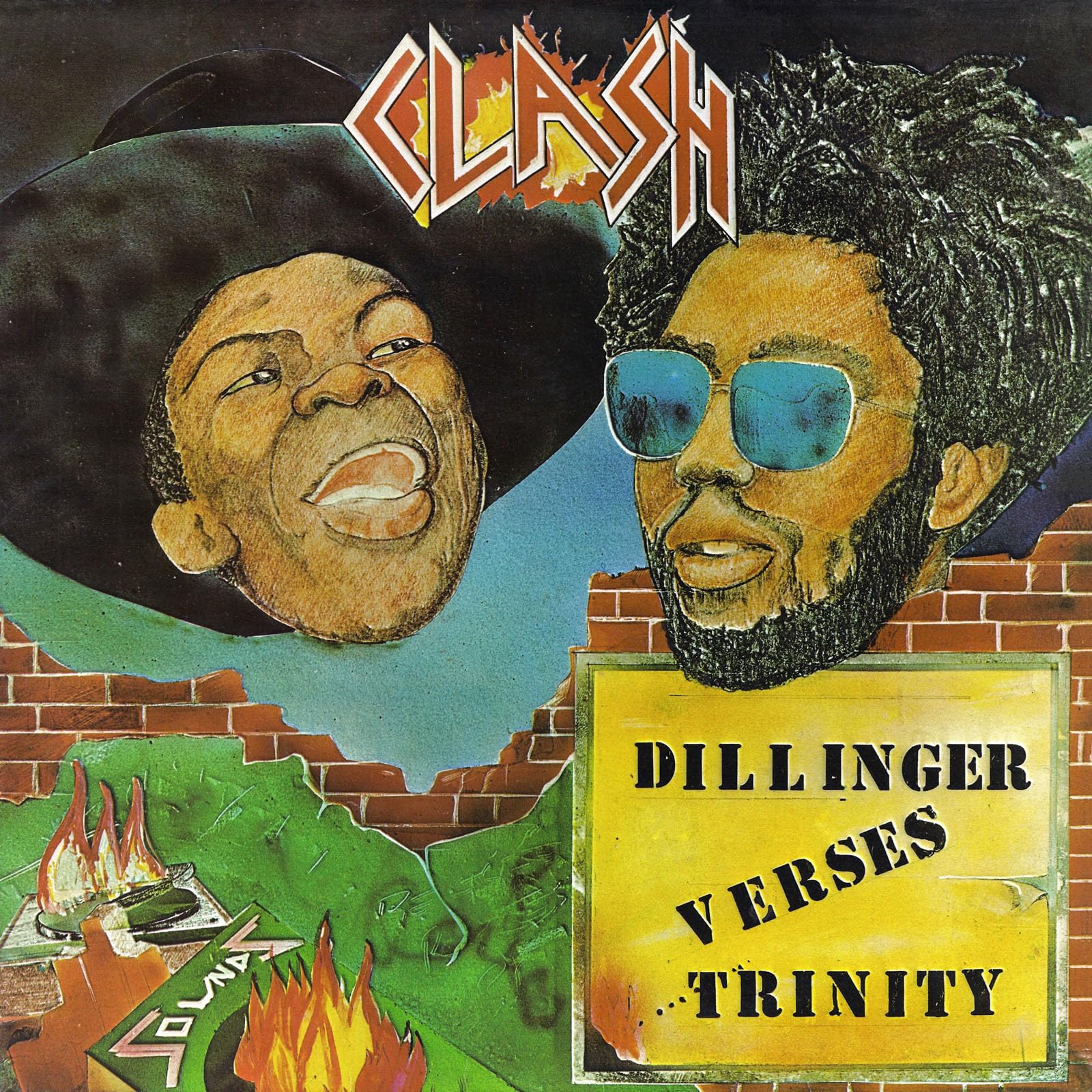 Dillinger Vs Trinity Clash LP vinyl Europe Burning Sounds 2024 Limited edition