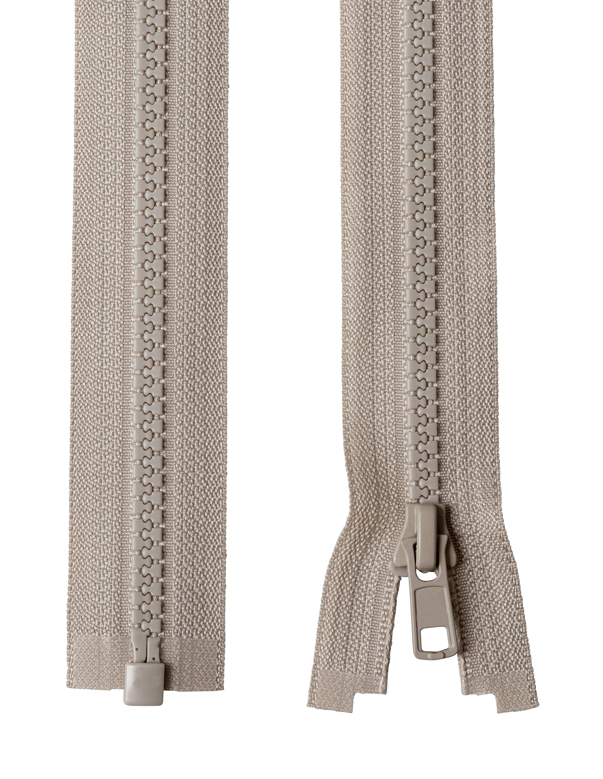 IPEA Ritssluiting maat #5 – verschillende lengtes – 2 stuks – twee deelbare ritssluitingen voor naaiwerk, jassen – ritssluiting – lengte 55 cm – breedte 30 mm – kleur zwart
