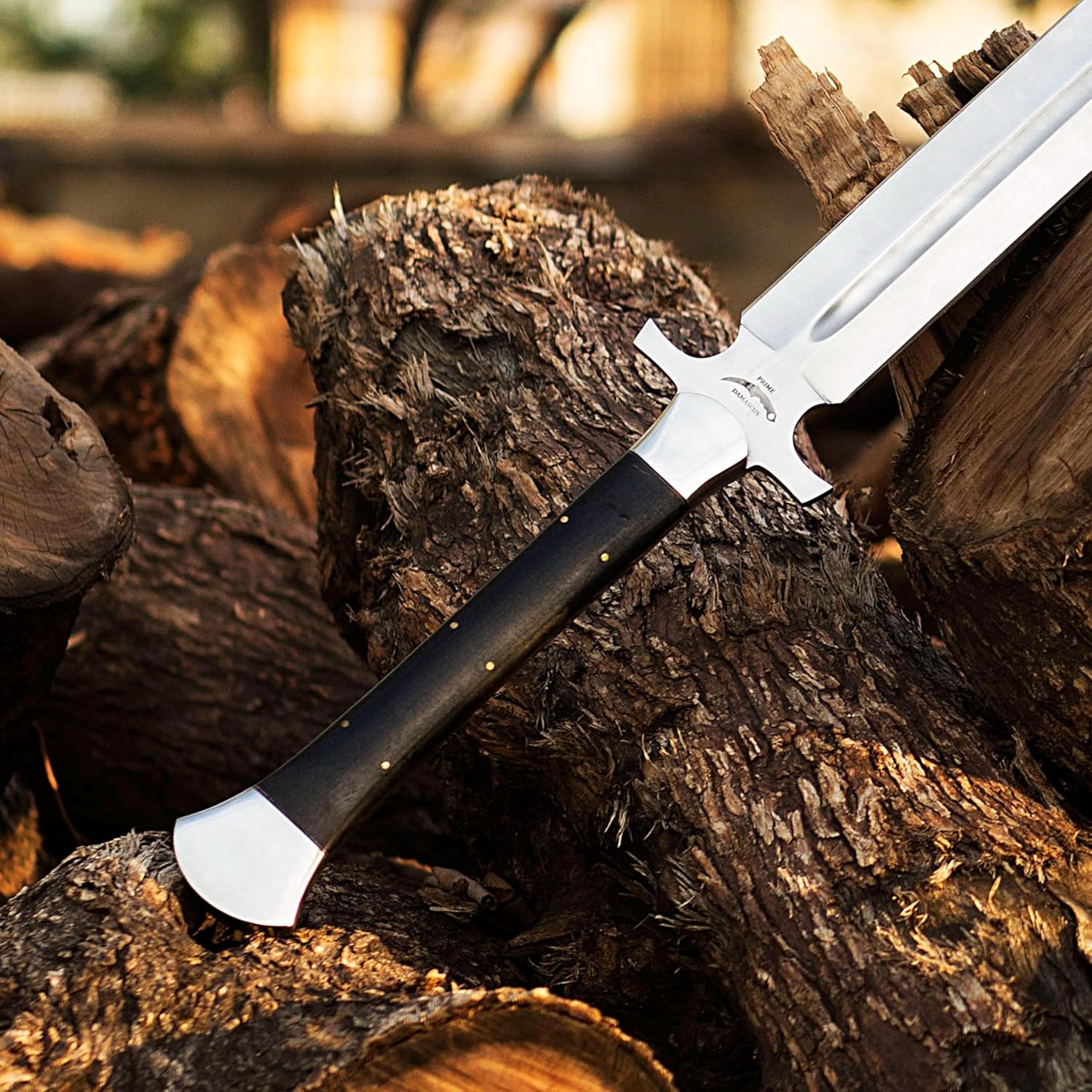 Generic Custom Handmade Steel Full Tang Medieval Long Sword - Viking Sword with Scabbard