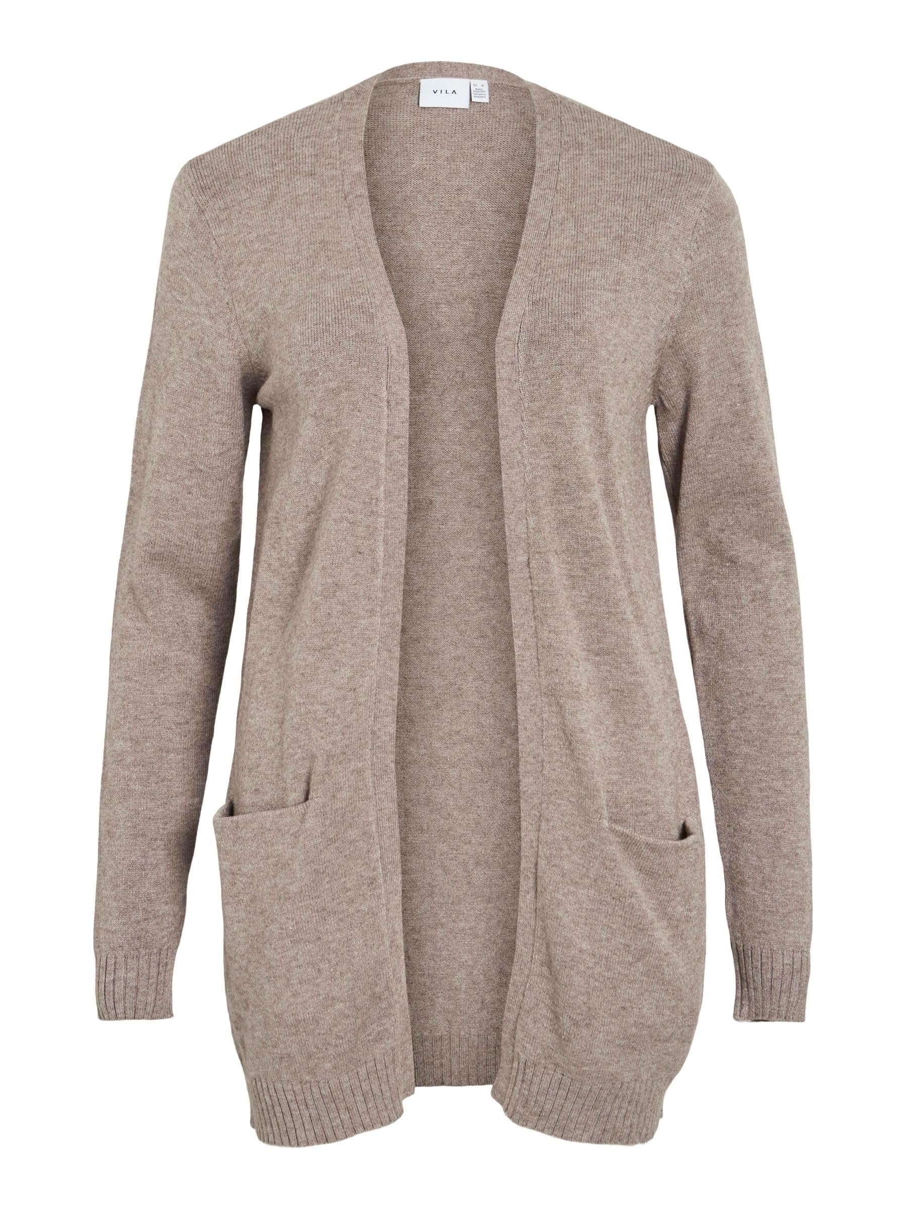 Vila Female Cardigan VIRIL Basic Knit, Falcon, XS