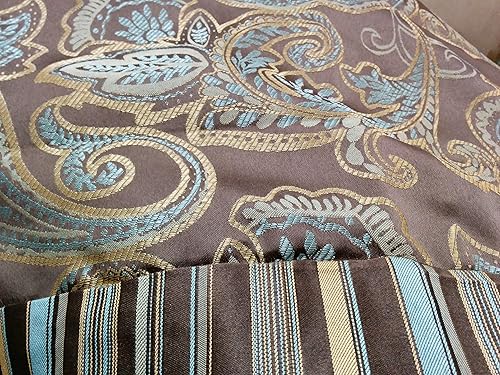 Miniatura 6 de Tache felpilla de 6piezas Winter Frost Floral Comforter Set, felpilla+F199G228, King