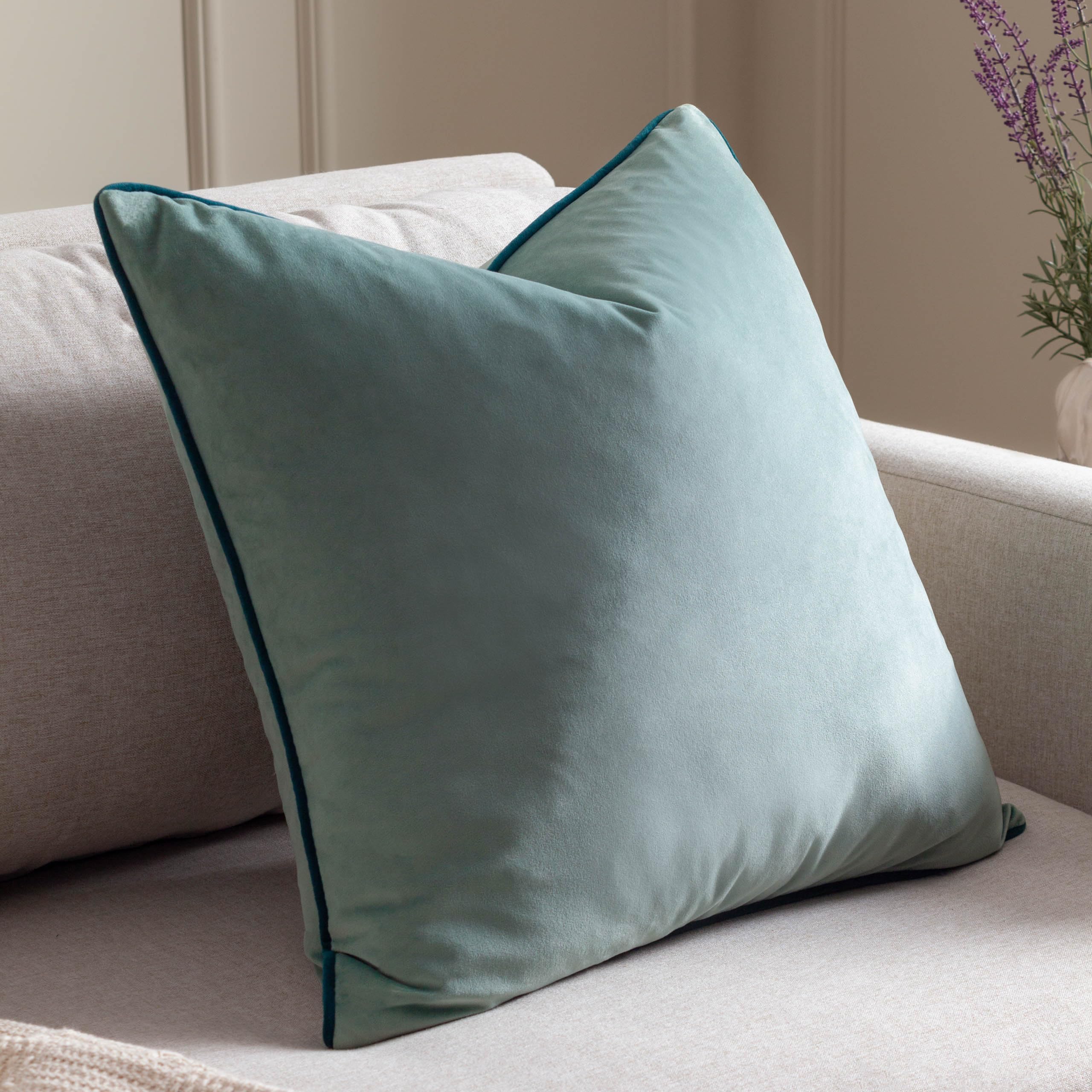 Riva Paoletti - Meridian Inspired Collection, Mineral/Teal, 55 x 55 cm (Pack of 1) - Image 4