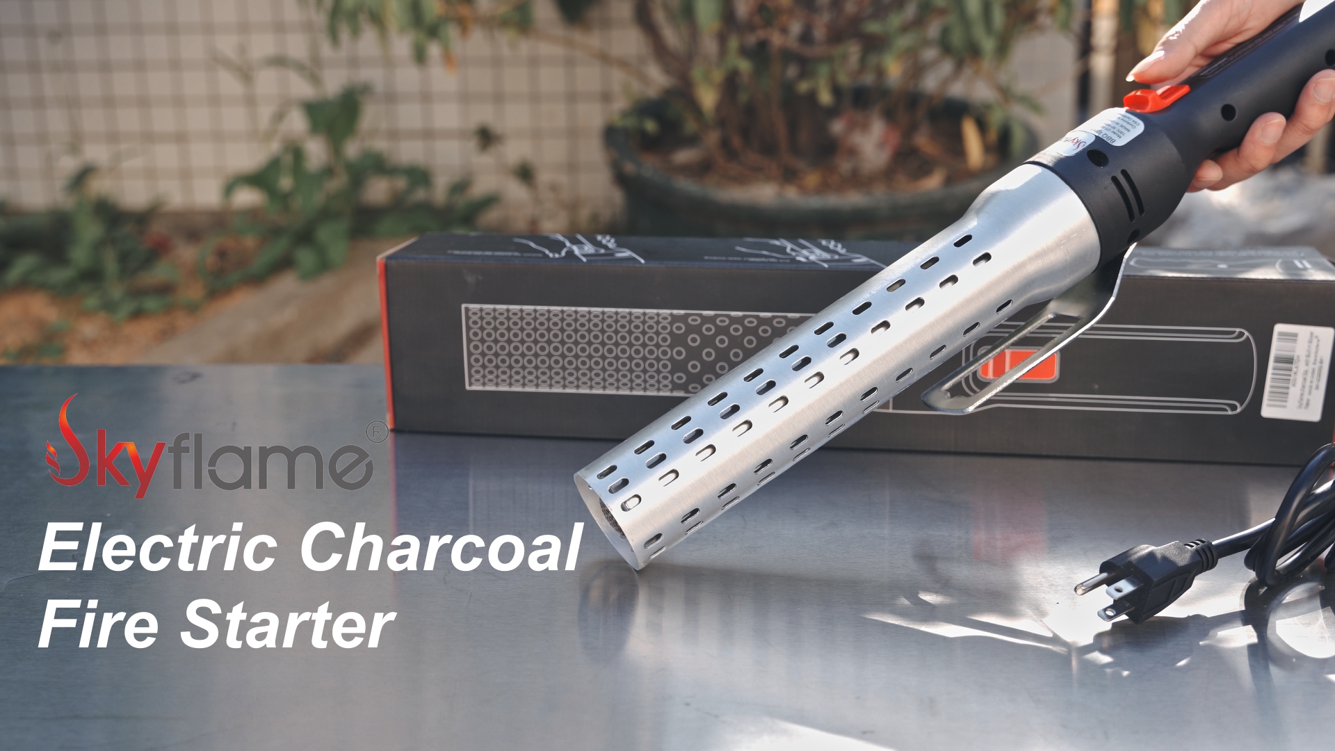 Amazon.com : Skyflame Electric Charcoal Fire Starter and