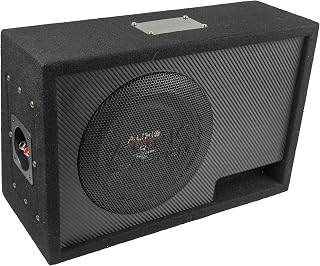 Audio System R 08 Flat BR EVO - Caja de subwoofer (20 cm), color negro